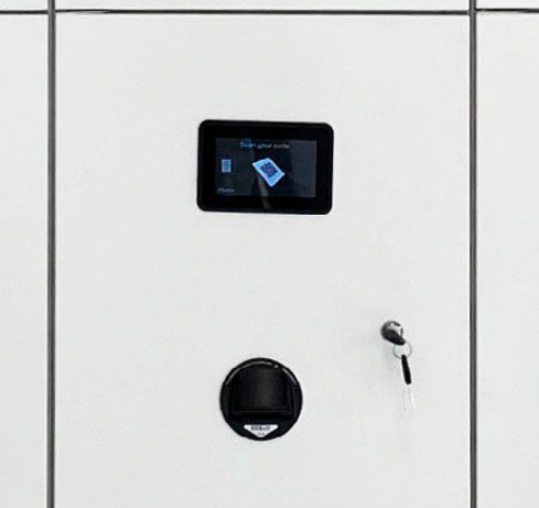 Locker Screen Panel Smart Locker Screens | Premier Lockers NZ
